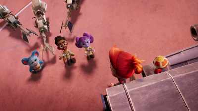 Wow. Kai's really excited to get
to that space station, huh? - Star Wars: Young Jedi Adventures
