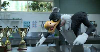 Wow. Look at all that cheddar. - Woody Woodpecker Goes to Camp