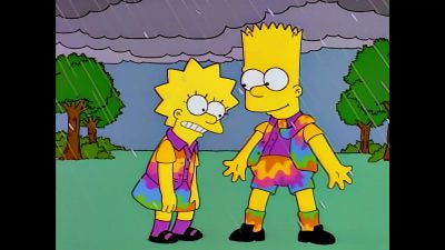 Wow, look at all
the colors, man! - The Simpsons