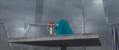 Wow look at you I know what you're thinkingFirst day in prison you want to take down the toughest guy in the yardWell I'd like to see you try - Monsters vs  Aliens