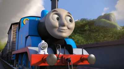 Wow! Look at that
big building over there. - Thomas & Friends: Journey Beyond Sodor