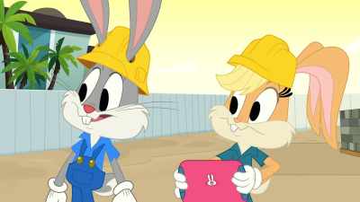Wow, look at the size of that... - Bugs Bunny Builders