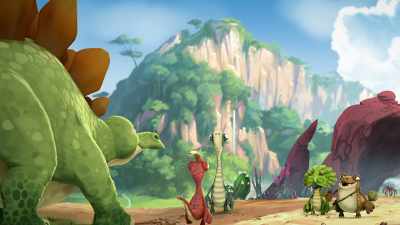 -Wow, Marsh, that was amazing!
-So cool! - Gigantosaurus