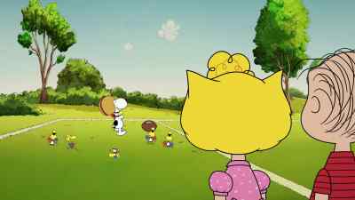Wow, nice catch! - The Snoopy Show