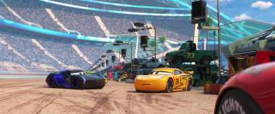 Wow, nice costume come
here let's get a picture - Cars 3