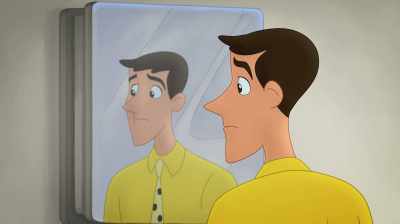 Wow. Perhaps I pushed George
too hard. - Curious George: Royal Monkey
