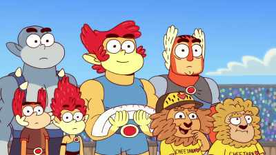 Wow. Races are more
exciting with two people. - ThunderCats Roar