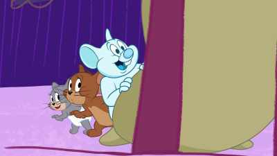 Wow! Reindeer.
Oh, this place is great. - Tom and Jerry Snowman's Land