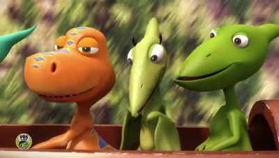 Wow, this ride is complicated. - Dinosaur Train: Adventure Island