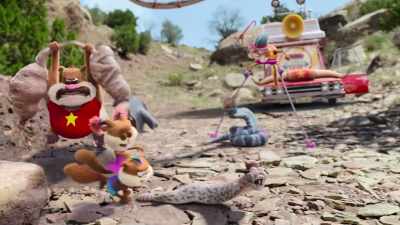 Wow! Sandy, this is your family? - Saving Bikini Bottom: The Sandy Cheeks Movie