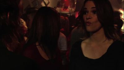 WOW, SHE'S PACKING. - The L Word