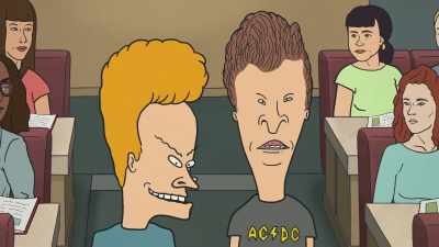 Wow. [snickers] - Beavis and Butt Head Do the Universe
