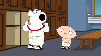 Wow, Stewie, thanks for
taking me to the spa. - Family Guy