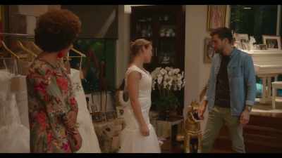-Wow, that is a beautiful dress. - Lunatics