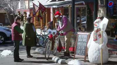 - Wow! That is quite a bike.
- Mm-hmm. - A Country Christmas Harmony