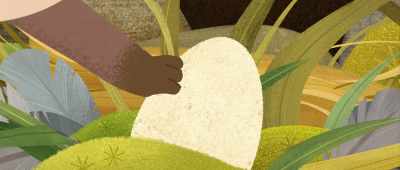Wow, that's a big rock! - Puffin Rock and the New Friends