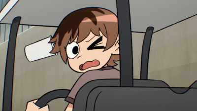Wow, that's a fast garbage can! - Scott Pilgrim Takes Off