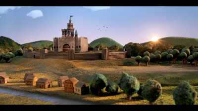 Wow. The king lives in that castle! - Crossing Swords