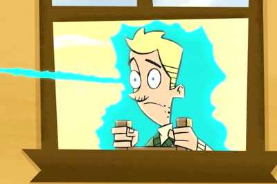 Wow! The room is spotless! - Johnny Test