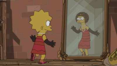Wow. This dream is primo. Louis primo. - The Simpsons: The Past and the Furious