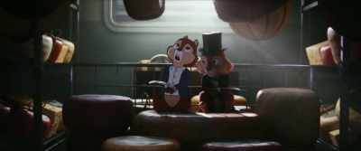 Wow! This VIP room is incredible!
I'm freaking out, dude. - Chip 'n Dale: Rescue Rangers