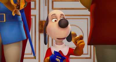 Wow! Three golden coins each. I may faint. - Dogtanian and the Three Muskehounds