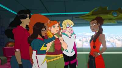 Wow. Uh, Your Majesty, this is... - Marvel Rising: Operation Shuri