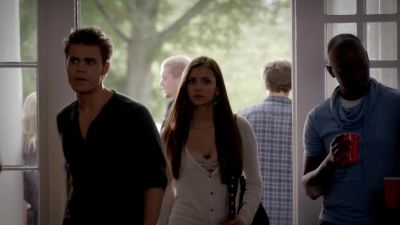 Wow. We didn't have
to be invited in. - The Vampire Diaries