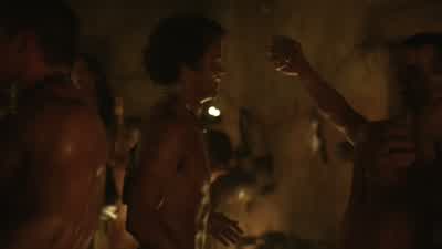 Yeah! Whoa, what did the Dominus require? Nothing of import. You kiss with purpose. For the thought - Spartacus