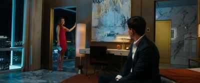 - Wow. You look incredible.
- [chuckles] - The Family Plan