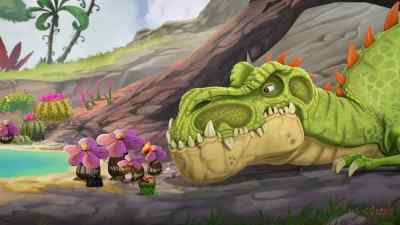 Wowee! You sure cool 'em off fast! - Gigantosaurus