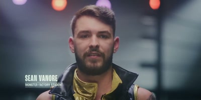 Wrestled for WWE and Impact.That's a scout watching us. - Monster Factory