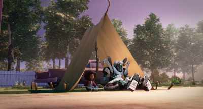 [wrist-communicator chimes] - Transformers: EarthSpark