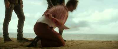 Write her name in the sand. - Red One