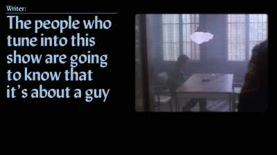 WRITER: The people that tune into
this show are going to know - Captive Audience: A Real American Horror Story