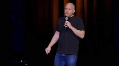 Writing on the rocks --
"Look at that! Do it!" - Sincerely Louis C.K.