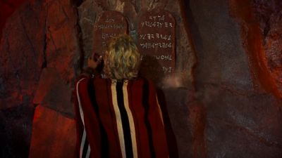Written with the finger of God. - The Ten Commandments