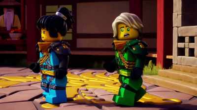 Wyldfyre's been
training non-stop since... - LEGO Ninjago: Dragons Rising