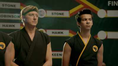 XANDER: And as I look around
this arena, - Cobra Kai