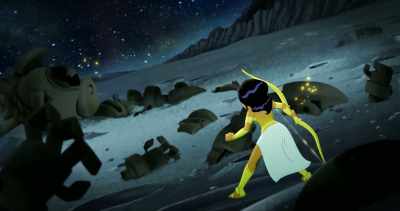 (Xandra grunting) - Legend of the Three Caballeros