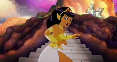 (Xandra laughing) - Legend of the Three Caballeros