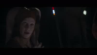 Will you sit down? - The Mandalorian