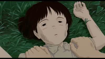 兄ちゃん… お水…。 うん。 - Grave of the Fireflies
