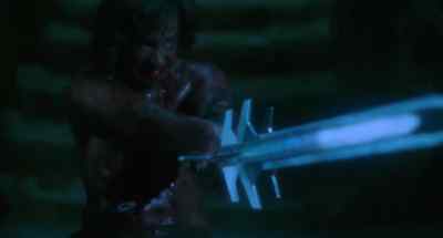 - [Xusia roaring]
- [sword firing] - The Sword and the Sorcerer