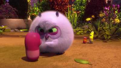 Ya!
[chuckles, grunts] - Larva Family