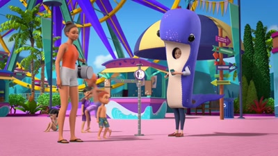 Ya! Rasakan! Aku tinggi! - Barbie: Skipper and the Big Babysitting Adventure