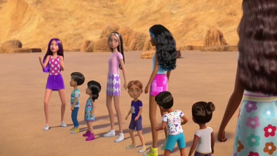 - Ya!
- Tapi di dini itu di mana? - Barbie: Skipper and the Big Babysitting Adventure