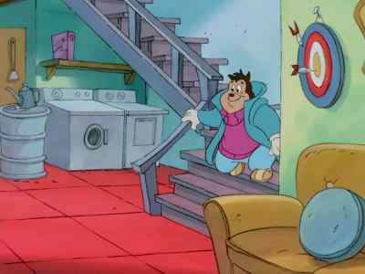 YA WANTED TO SHOW ME
SOMETHING, DAD? - Goof Troop
