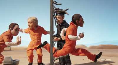 Yah, boys! Yah! Yah!
Whoo-hoo! - The Shivering Truth