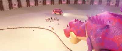 -Yah!
-(crowd exclaiming) - Playmobil: The Movie